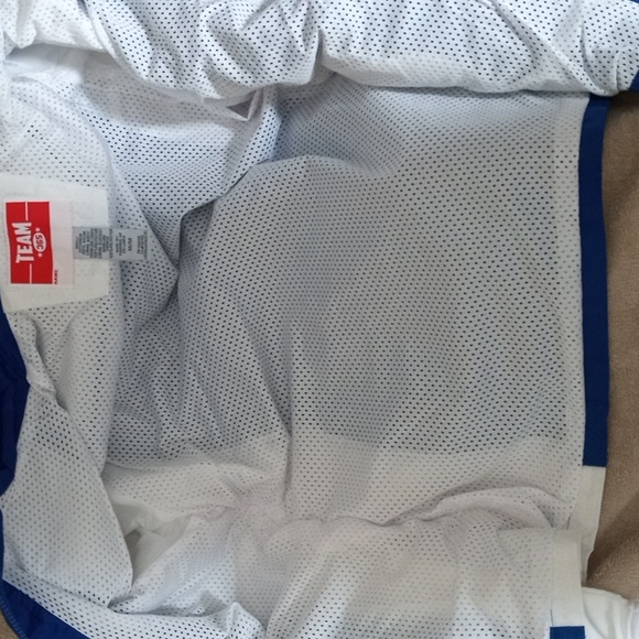 Brand New Never Worn Team 365 Blue and White Full Zip Windbreaker - Picture 4 of 5